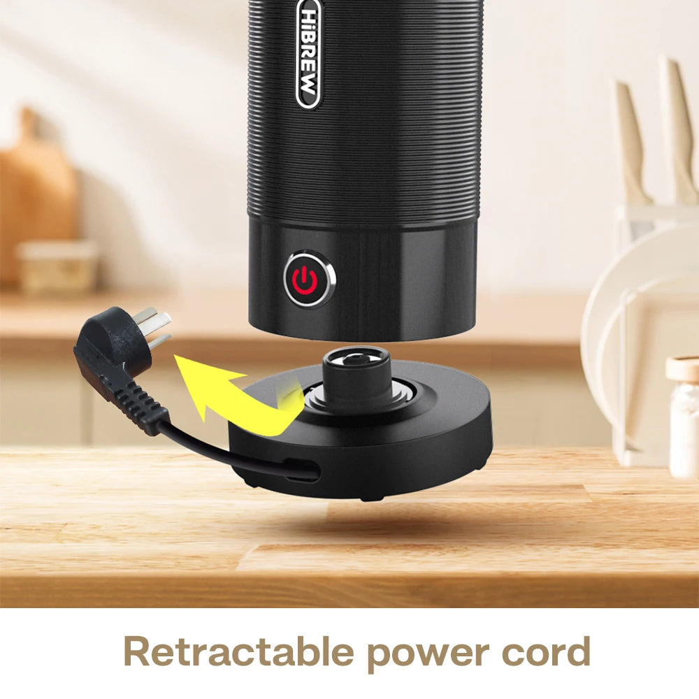 Electric Milk Frother Frothing Foamer Chocolate Mixer Cold/Hot