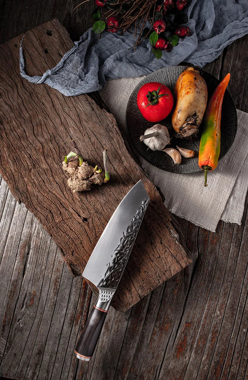Handmade Forged Kiritsuke Kitchen Knife