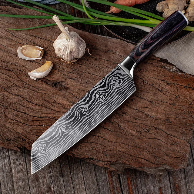 Handmade Forged Kiritsuke Kitchen Knife