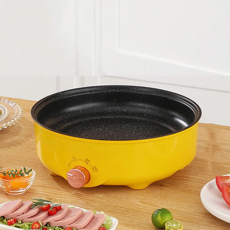 Multicooker Skillet Eggs Soup Cooking Pot Hotpot Noodles Cooker EU