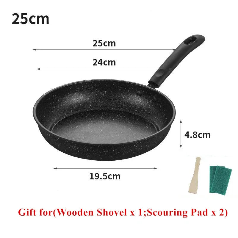 Cooking Pots Kitchen Egg Steak Skillet Kitchenware for Gas Induction Cooker