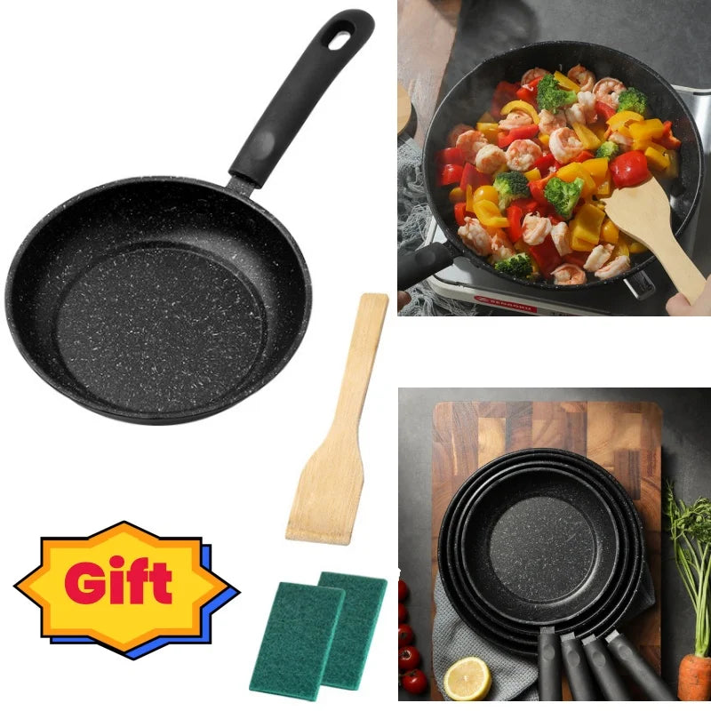 Cooking Pots Kitchen Egg Steak Skillet Kitchenware for Gas Induction Cooker