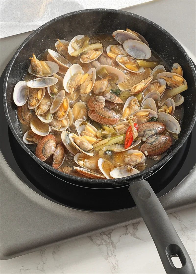 Cooking Pots Kitchen Egg Steak Skillet Kitchenware for Gas Induction Cooker
