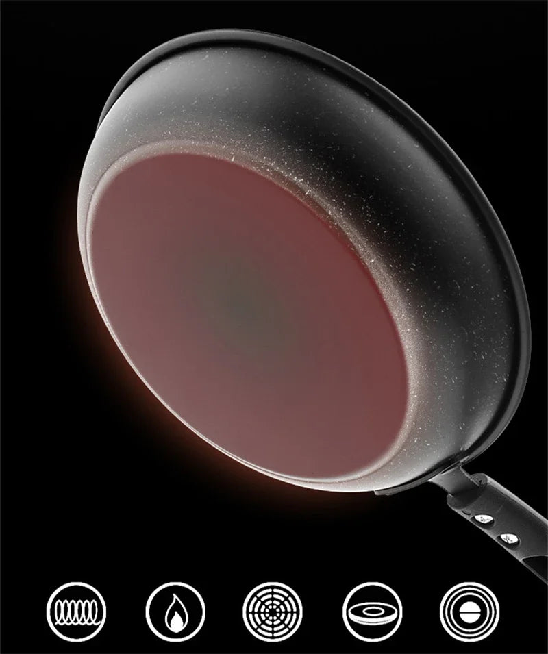 Cooking Pots Kitchen Egg Steak Skillet Kitchenware for Gas Induction Cooker